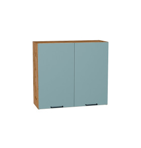 Шкаф верхний с 2-мя дверцами Флэт, цвет: Grey-green In 2S
