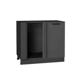 Шкаф нижний угловой Фрейм, цвет: Stormy Silk