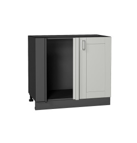 Шкаф нижний угловой Лофт, цвет: Grey Silk