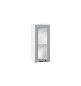 Шкаф верхний с 1-ой остекленной дверцей Ницца, цвет: Magnum