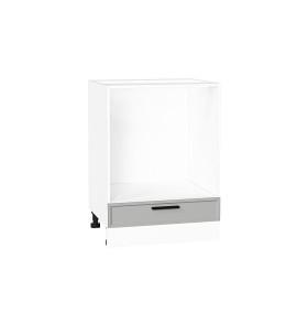 Шкаф нижний под духовку Фрейм, цвет: Grey Silk