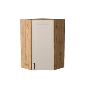 Шкаф верхний угловой Лофт, цвет: Cream Silk