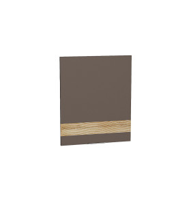 Комплект фасадов Терра для каркаса Ф-46DL ШП601/ШП602, цвет: Смоки Софт