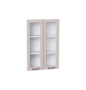 Комплект фасадов Барселона со стеклом для каркаса Ф-45Н В609, цвет: Кашемир