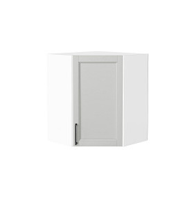 Шкаф верхний угловой Сканди, цвет: Grey Silkwood