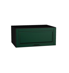 Шкаф верхний горизонтальный глубокий Дублин, цвет: Special Green