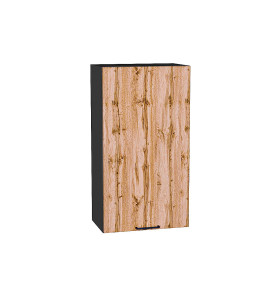 Шкаф верхний с 1-ой дверцей Флэт, цвет: Wotan Oak 2S