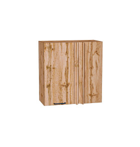 Шкаф верхний прямой угловой Флэт, цвет: Wotan Oak 2S