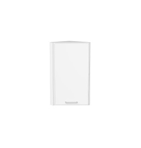 Шкаф верхний торцевой Квадро, цвет: Белый