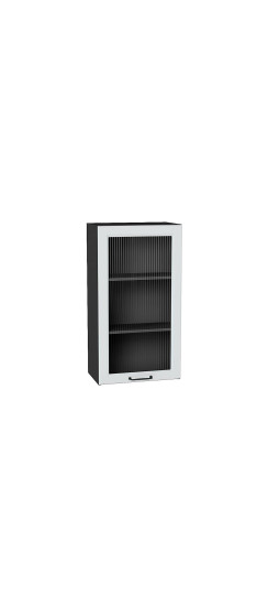 Шкаф верхний с 1-ой остекленной дверцей Ницца, цвет: Blanco | Эмаль высокой прочности Renner (Италия)., Blanco