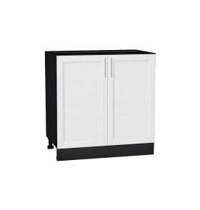 Шкаф нижний с 2-мя дверцами Сканди, цвет: White Softwood