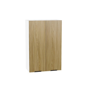 Шкаф верхний с 2-мя дверцами Евро Лайн, цвет: Дуб песочный