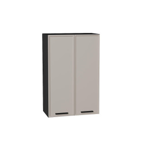 Шкаф верхний с 2-мя дверцами Фрейм, цвет: Clay Silk