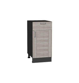 Шкаф нижний с 1-ой дверцей и ящиком Лофт, цвет: Cappuccino Veralinga