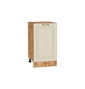 Шкаф нижний с 1-ой дверцей Ницца, цвет: Дуб крем