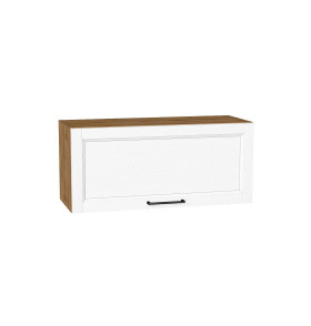 Шкаф верхний горизонтальный Сканди, цвет: White Silkwood