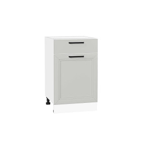 Шкаф нижний с 1-ой дверцей и ящиком Нео, цвет: Grey Silk