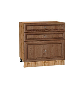 Шкаф нижний с 3-мя ящиками Шале, цвет: Brown Dreamline