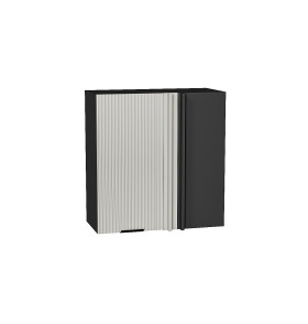 Шкаф верхний прямой угловой Евро Лайн, цвет: Агат