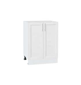 Шкаф нижний с 2-мя дверцами Сканди, цвет: White Softwood