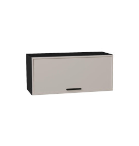 Шкаф верхний горизонтальный Фрейм, цвет: Clay Silk