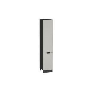 Шкаф пенал с 2-мя дверцами Евро, цвет: Агат