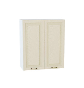 Шкаф верхний с 2-мя дверцами Ницца, цвет: Дуб крем