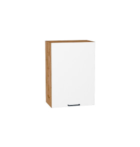 Шкаф верхний с 1-ой дверцей Флэт, цвет: White In 2S