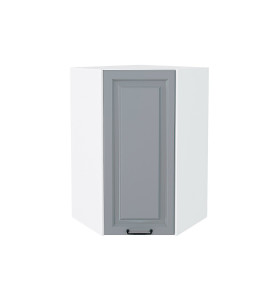 Шкаф верхний угловой Ницца, цвет: Magnum