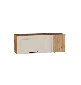 Шкаф верхний прямой угловой горизонтальный Нео, цвет: Cream Silk