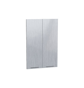 Комплект фасадов Валерия-М для каркаса Ф-40Н В609, цвет: Серый металлик дождь светлый