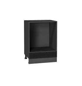 Шкаф нижний под духовку Евро Лайн, цвет: Антрацит