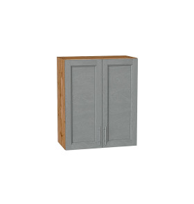 Шкаф верхний с 2-мя дверцами Сканди, цвет: Grey Softwood