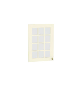 Комплект фасадов Прованс со стеклом для каркаса Ф-35 В500, цвет: Ваниль