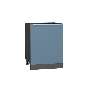 Шкаф нижний с 1-ой дверцей Фьюжн, цвет: Silky Blue