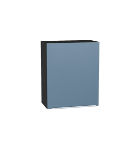 Шкаф верхний с 1-ой дверцей Фьюжн, цвет: Silky Blue