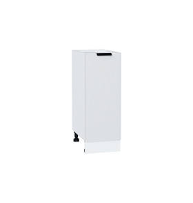 Шкаф нижний с 1-ой дверцей Евро, цвет: Белый