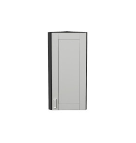 Шкаф верхний торцевой Лофт, цвет: Grey Silk