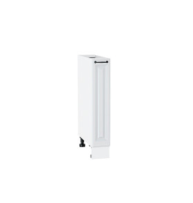 Шкаф нижний бутылочница Ницца, цвет: Blanco