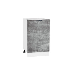 Шкаф нижний с 1-ой дверцей Флэт, цвет: Temple Stone 2S