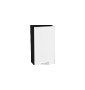 Шкаф верхний с 1-ой дверцей Квадро, цвет: Белый