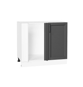 Шкаф нижний угловой Сканди, цвет: Stormy Silkwood