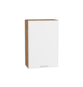 Шкаф верхний с 1-ой дверцей Квадро, цвет: Белый