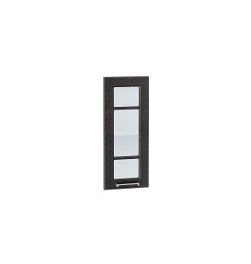 Комплект фасадов Прага со стеклом для каркаса Ф-15 В300, цвет: Венге премиум