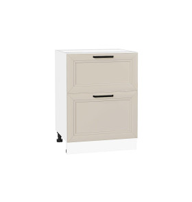 Шкаф нижний с 2-мя ящиками Нео, цвет: Cream Silk