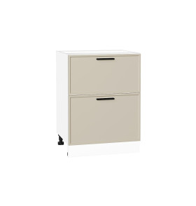 Шкаф нижний с 2-мя ящиками Фрейм, цвет: Cream Silk