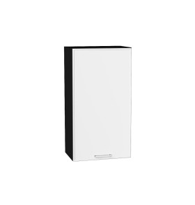 Шкаф верхний с 1-ой дверцей Квадро, цвет: Белый