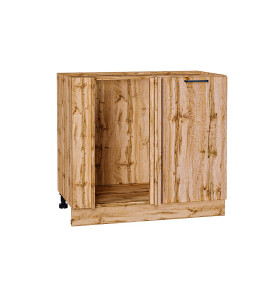 Шкаф нижний угловой Флэт, цвет: Wotan Oak 2S