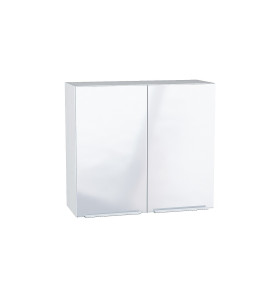 Шкаф верхний с 2-мя дверцами Фьюжн, цвет: Angel