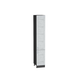 Шкаф пенал с 2-мя дверцами Лофт, цвет: Nordic Oak